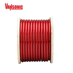 Câble d'alimentation audio pour voiture Vansonic, prix usine, calibre 0GA AWG, 100% cuivre OFC, construction hyper torsadée, gaine ultra transparente - Product Image 2