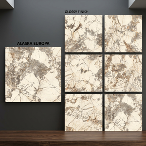 Antico <b>Peach</b> Terrazzo 800x800mm Polished Porcelain Tiles Decorative Pattern Flooring Collection - Product Image 5