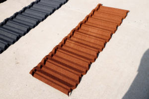 กระเบื้องหลังคาคอนกรีต<span class=keywords><strong>แผ่น</strong></span><span class=keywords><strong>หลังคา</strong></span>โลหะเคลือบหินวัสดุก่อสร้างมุงหลังคากระเบื้อง - Product Image 6