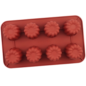 Molde de silicona de 8 cavidades con forma de gruñido para repostería, fabricación de jabón, cubitos de hielo, velas y dulces, para uso doméstico. - Product Image 3