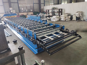 Glasierte Dachziegel Farbstahlblech-Rollformmaschine Metall-Glasierte-Ziegelherstellungsmaschine - Product Image 5