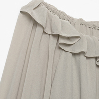 PB&ZA Femme 2026 Nouvelle Robe Mini Chic Tendance Été Élégante à Paillettes Superposées Ample Manches Longues Robe Femme