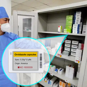 E Ink Asset Tag For Medical Equipment Tracking, Durable & Low Maintenance Hospital Bed Door Sign Sign Pharmacy E-Ink Label - Product Image 1