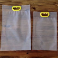 Sac en nylon transparent de qualité alimentaire pour riz, avec poignée, 1 kg/2,5 kg, emballage sous vide en plastique