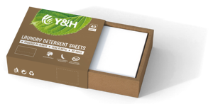 Çamaşır için Ekolojik Katı Deterjan Levhaları Tek Kullanımlık Biyobozunur Şeritler Yüksek Köpüklü Enzim Teknolojisi Zorlu Lekeler İçin - Product Image 4