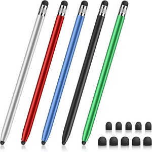 2-in-1 cảm ứng điện thoại cảm ứng màn hình cảm ứng Bút ánh sáng Stylus điện thoại máy tính bảng kim loại điện dung bút - Product Image 5
