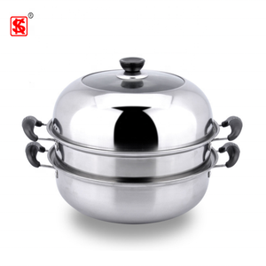 出售高品质不锈钢蒸锅，带烹饪篮和电木手柄蒸汽炊具套装 - Product Image 6