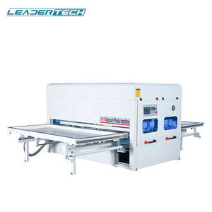 خط إنتاج ألواح الأبواب HDF/<span class=keywords><strong>PVC</strong></span> الأوتوماتيكي مع النقش والمعالجة السطحية قدرة عالية - Product Image 2