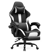 Fauteuil de jeu pour femme de haute qualité avec fonction de relaxation, tissu confortable, ergonomique, respirant, pour ordinateur, bureau, gamingstol