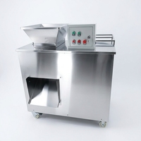 Machine industrielle de broyage d'os en acier inoxydable haute performance pour la production de pâte de bœuf, de poulet, de poisson et d'aliments pour animaux de compagnie