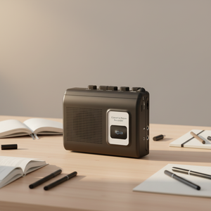 Lecteur de <span class=keywords><strong>cassette</strong></span> vintage personnalisé, lecteur de <span class=keywords><strong>cassette</strong></span> <span class=keywords><strong>audio</strong></span> portable rétro, lecteur de <span class=keywords><strong>cassette</strong></span> <span class=keywords><strong>Walkman</strong></span> avec haut-parleur, prise d'alimentation USB Type-C - Product Image 4