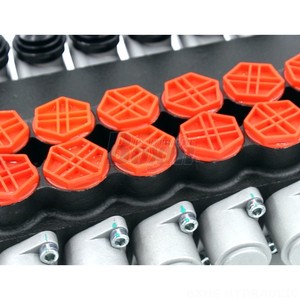 Vanne hydraulique manuelle P80-G34-6OT, 6 voies, direction de refoulement, filetage interne, fonte, débit de 80 L/min - Product Image 4