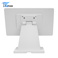 Monitor de Pantalla Táctil Capacitiva IPS de 15.6 Pulgadas Compatible con Sistema POS Windows, Resolución Serial de 1920x1080 para