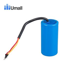 Bộ phận máy phát điện diesel cd60 250UF động cơ bắt đầu tụ điện cho nhiệm vụ nặng nề động cơ điện Máy nén khí màu đỏ vàng hai dây - Product Image 4