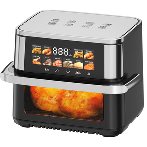 Freidora de Aire Digital Inteligente de Doble Cámara de Gran Capacidad 10L de Acero Inoxidable para Cocina Doméstica, ¡Venta Caliente! - Product Image 2