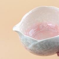 ESTICK Bol à matcha en céramique avec bec verseur, service à thé en huit pièces, ustensiles de thé japonais résistants à la chaleur pour la cérémonie du thé à domicile