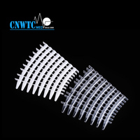 Tube PCR optique de laboratoire à 8 bandes 0,1 ml 0,2 ml avec capuchon optique QPCR