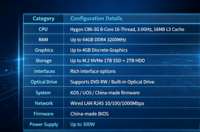 Terminal Kantor Perusahaan Hygon C86-3G Octa-Core 3.0GHz, RAM 16GB, SSD NVMe 512GB, GPU Diskrit 2GB, Mini Tower Kompak 15L