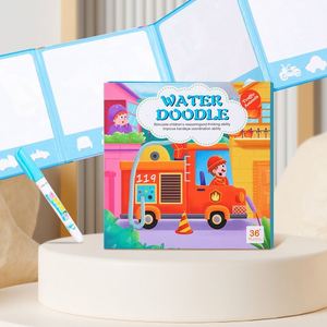 Libro de Dibujo con Agua para Niños, Regalo de Navidad, Manualidades de Pintura sin Desorden - Product Image 5