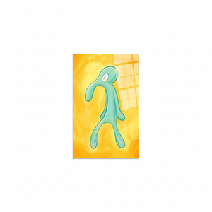 Elegant Squidward <b>Canvas</b> Print: Bold & Brash <b>Wall</b> <b>Art</b>,TEMPERED GLASS <b>ART</b> - Product Image 2