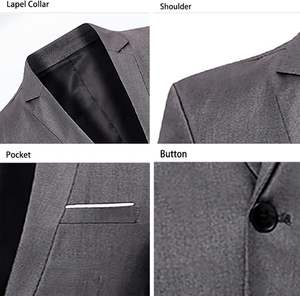 <span class=keywords><strong>Giacca</strong></span> da <span class=keywords><strong>Uomo</strong></span> Mylldey <span class=keywords><strong>Slim</strong></span> <span class=keywords><strong>Fit</strong></span> Monopetto, Casual Business, Sportiva, da Viaggio, <span class=keywords><strong>Blazer</strong></span> Leggero in Lana Pettinata 100% - Product Image 4