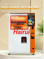 Máquina Comercial de Zumo de Naranja Fresco de 115V Totalmente Automática con Monitoreo Remoto, Pantalla Táctil de 22 Pulgadas, Función de Autolimpieza y Basada en la Nube
