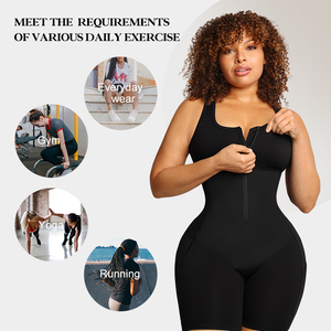 Body Modellante Donna con Servizio Personalizzato Verificato Pro per Contenimento Addominale e Sollevamento Glutei, in Spandex Traspirante a Controllo Forte - Product Image 5