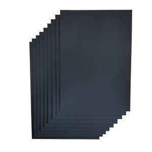 250g giấy kraft Đen nhà máy giấy bền kéo mạnh các tông đen để in bao bì một mặt tráng giấy thủ công hóa học - Product Image 6