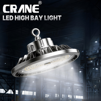 Lampe LED linéaire industrielle pour entrepôt 120W 240W IP65 anti-poussière pour éclairage de grande hauteur en entrepôt et supermarché