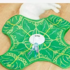 ของเล่นแมวแบบอินเทอร์แอคทีฟ ของเล่นแมวพลาสติกแบบเคลื่อนไหวได้ ของเล่นแมวในบ้านพร้อมฟังก์ชั่นซ่อนหา ของเล่นแมวแบบชาร์จไฟได้ - Product Image 2