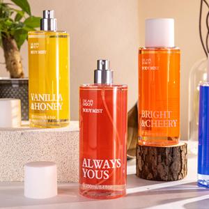 Fournisseur de parfum éclaboussures corporelles Parfum en spray déodorant <span class=keywords><strong>Brume</strong></span> corporelle Parfum de Cologne personnalisé Parfum pour femme - Product Image 1