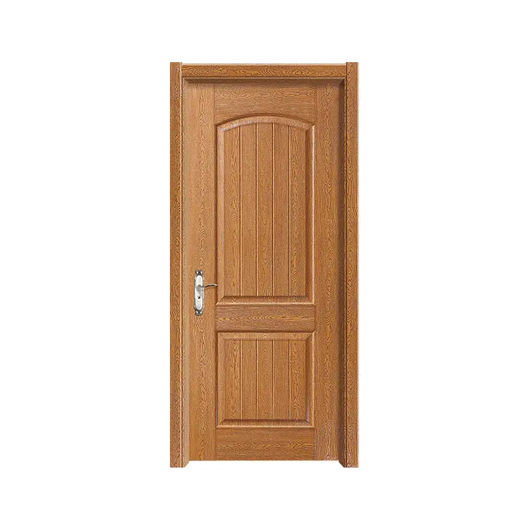 Latest design modern bedroom door solid wood door interior wooden doors for house