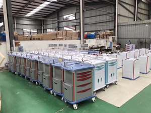 Heiß verkaufte YKS020 Luxus-ABS-Medikamente für Notfall wagen mit Rädern/hochwertigem medizinischen Notfall wagen - Product Image 6