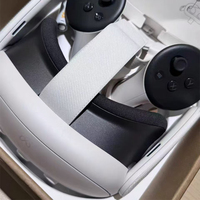 Casque de réalité virtuelle MetaQuest 3 tout-en-un, lunettes VR 3D avec mémoire 8G + 128G/512G pour le divertissement/usage professionnel