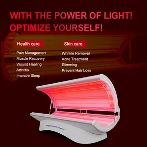New Arrival Red Light Therapy Bed M4N 633nm Red Light 810nm 850nm 940nm Near Infrared Light Whole Body Photobiomodulation Bed
