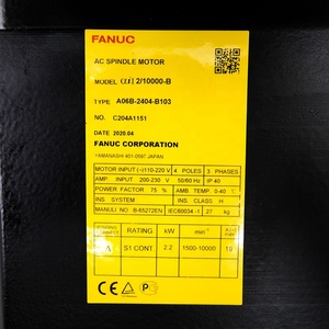 Motor de Husillo AC Fanuc A06B-2404-B103 - Product Image 2