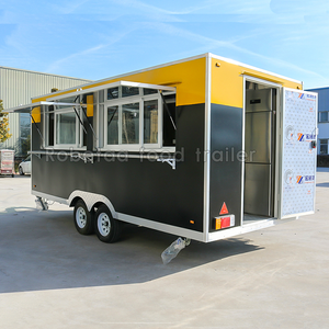 Camions de cuisine Robetaa à vendre au Canada Chariot de nourriture en crêpe à bas prix pour hôtels et caravanes de nourriture - Product Image 3