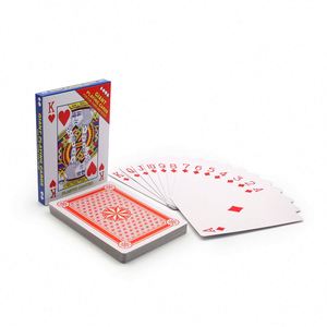 Supplier High Quality Custom Logo Naipes Poker Craft Large Size <b>Playing</b> <b>Card</b> - Product Image 1