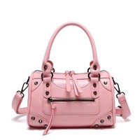 Mode européenne américaine sac à bandoulière pour femmes sac à main de moto de course clouté de grande capacité transfrontalière sac à bandoulière unique