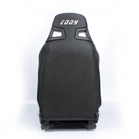 EDDYSTAR Tissu de velours noir Matériau personnalisé Machine de jeu Sièges VR Sièges réglables pour voiture de course