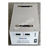 Servomoteur SVC-7500VA haute précision AC Régulateur stabilisateur de tension automatique AVR Estabilizador de voltaje 220/110VAC