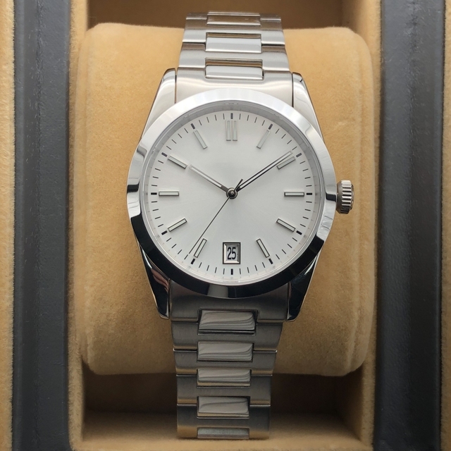 36mm Round Classic Stainless Steel Quartz Watches Custom Logo Waterproof Luxury Wrist Watch for Women
