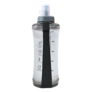 Filtro dell'acqua pieghevole portatile per esterni da 500ml bollitore campeggio con sistema di filtrazione per bottiglie d'acqua di emergenza - Product Image 5