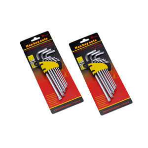 Bộ Cờ Lê Vặn Vít Torx L, Bộ 9 Chìa Vặn Bằng Thép Rôm, T10 T15 T20 T25 T27 T30 T40 T45 T50 - Product Image 5