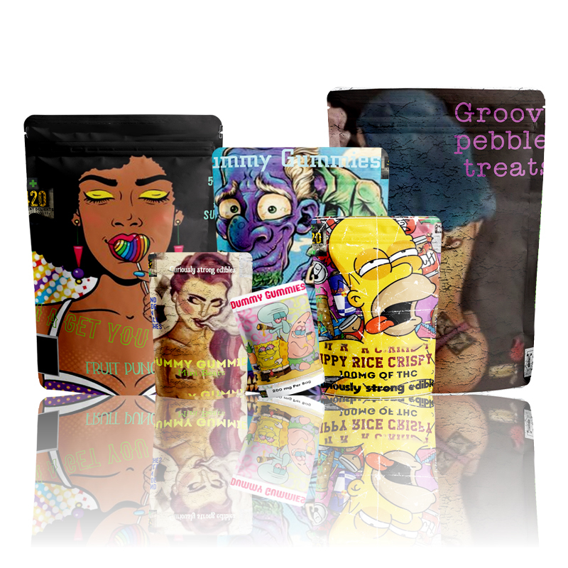 Custom Printed Candy Gummies Packaging Smell