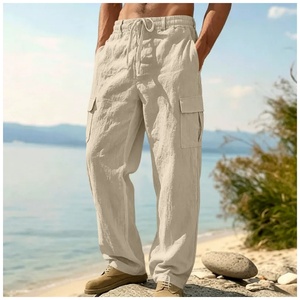 <span class=keywords><strong>Pantalones</strong></span> de <span class=keywords><strong>Trabajo</strong></span> de Pierna Recta para <span class=keywords><strong>Hombre</strong></span>, Talla Grande, Transpirables, de Corte Holgado, Color Sólido, con Múltiples Bolsillos para Uso en Exteriores en Todas las Estaciones - Product Image 5