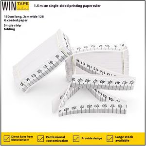 Одноразовая медицинская бумажная рулетка Zhixin 1,5 м 60 дюймов * 20 мм больничное качество для ребенка метрическая измерительная система - Product Image 6