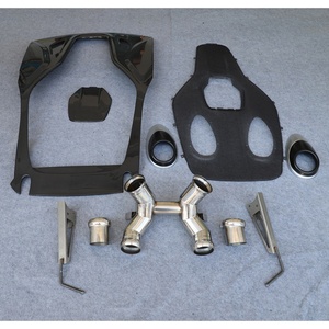 Kit de Carrocería de Fibra de Carbono 600LT para McLaren 540/570, Modificación y Mejora de Automóviles 2015-2019, Parachoques Delantero y Trasero, Faldones Laterales, Alerón Trasero - Product Image 6