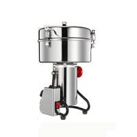Moulin à grains électrique vertical multifonction en acier inoxydable pour épices, café, maïs, soja, arachides – Machine à moudre et broyer