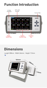 AT4708H Multi Channels Digital Thermometer <b>Temperature</b> AT4708, AT4708 Industrial <b>Temperature</b> Data <b>Logger</b> - Product Image 5